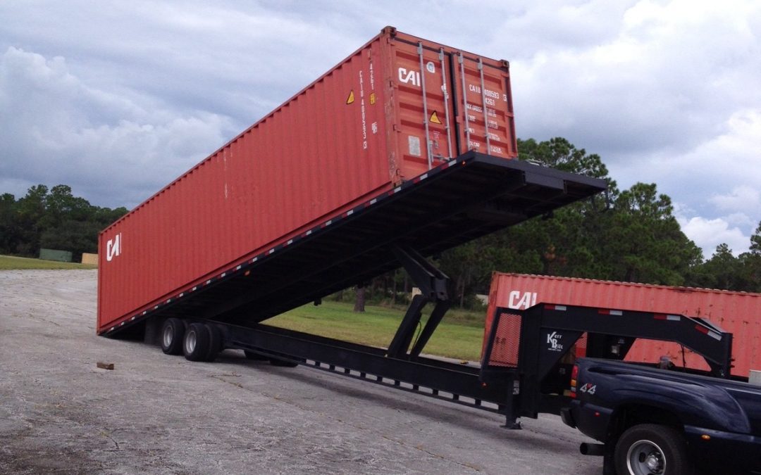 Professional Storage and Shipping Container Delivery – ALL THE TIME!